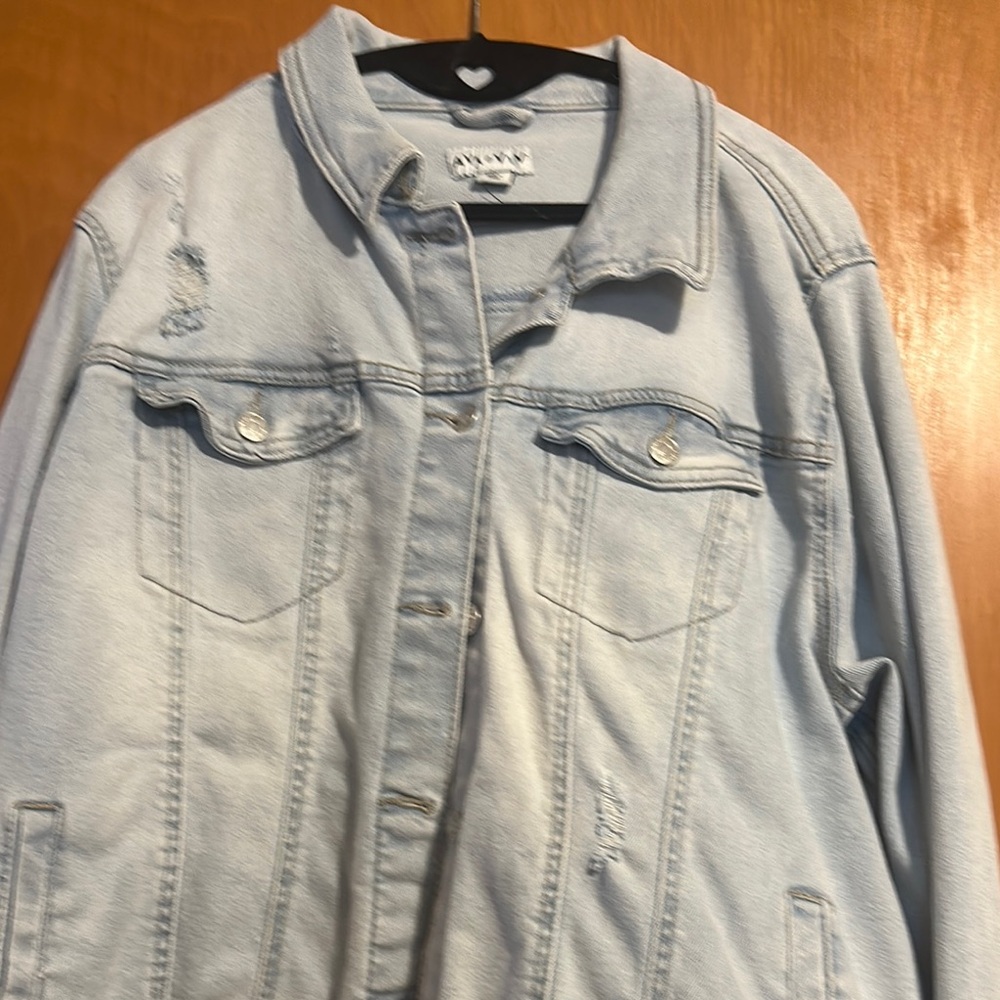 AV & VIV Light Blue Denim Jacket